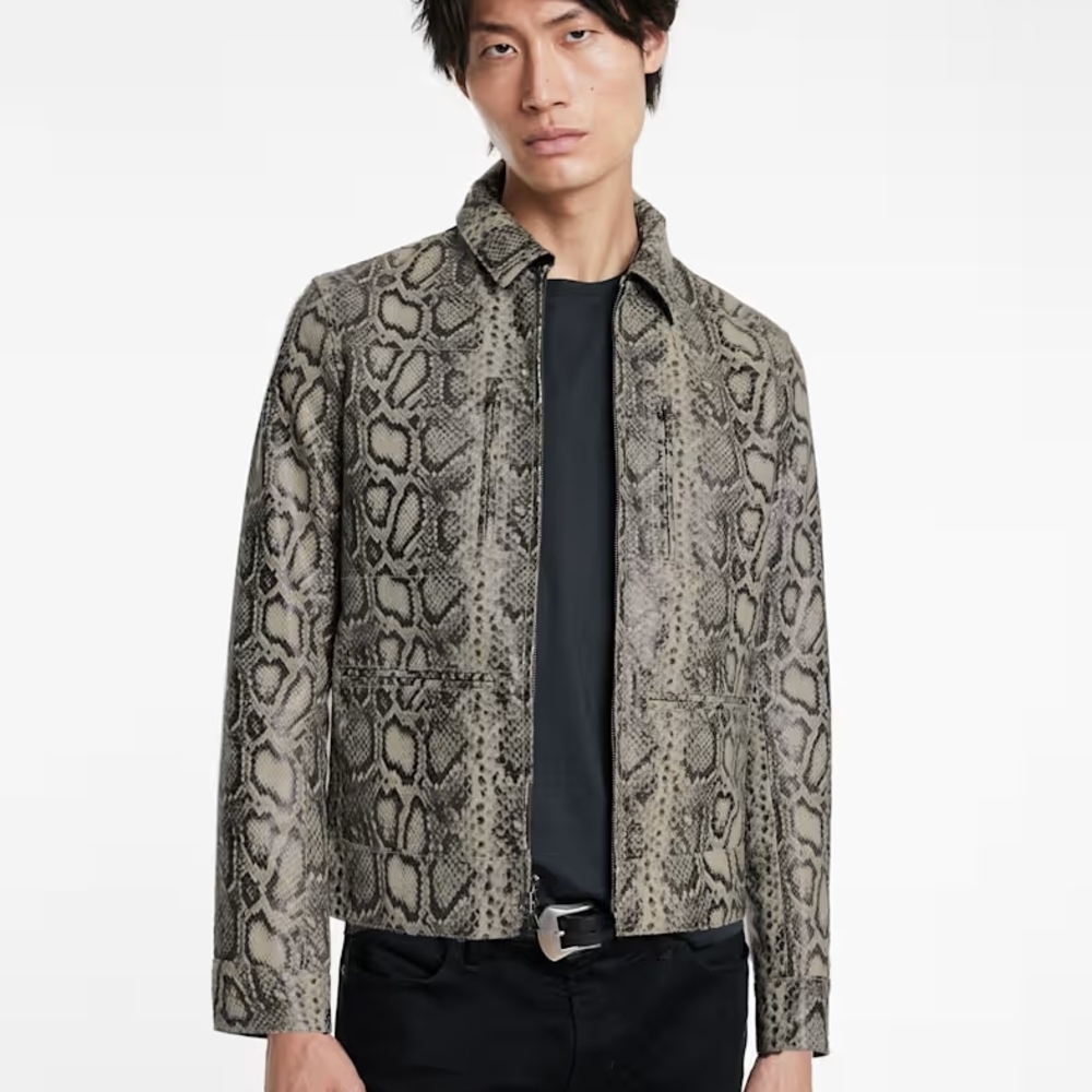 Reptile Pattern Jacket - image 1